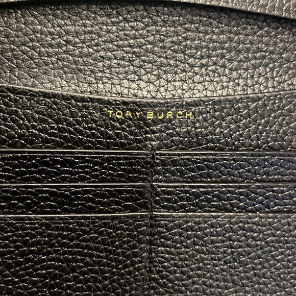 Tory Burch Black Leather Wallet - Picture 2 of 5